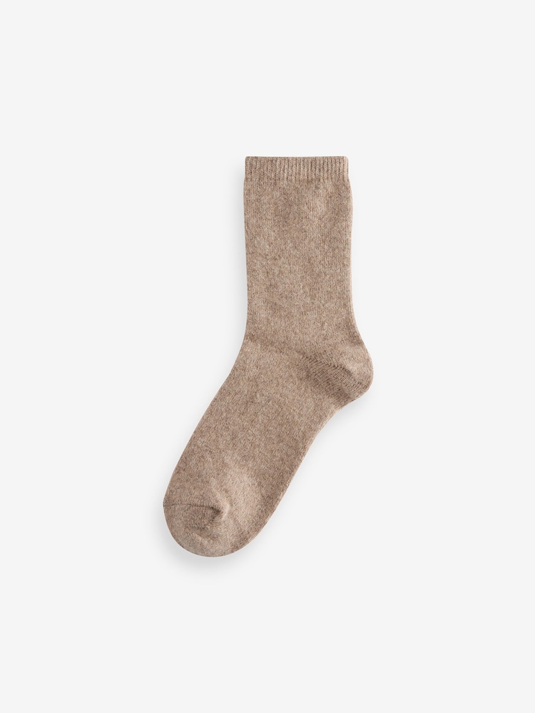 Neutral Thermal Merino Wool Blend Ankle Socks 2 Pack with Cashmere - Image 5 of 5