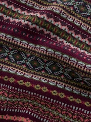 Seasalt Cornwall Purple Falling Light Snood Scarves - Image 5 of 5