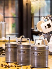 Industrial Kitchen Grey Sugar Canister - Image 2 of 3