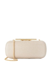 Dune London Light Beige Body Clutch Bag - Image 1 of 4