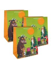 Hallmark Green 3 Large The Gruffalo Gift Bags - Image 3 of 4