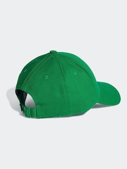 adidas Originals Bright Green Trefoil 100% Cotton Baseball Cap - Image 2 of 4