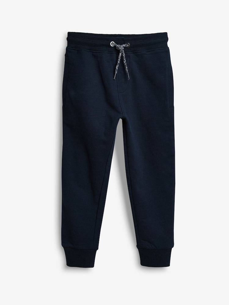 Blue/Navy Slim Fit Joggers 2 Pack (3-16yrs) - Image 3 of 4