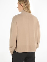 Tommy Hilfiger Cream Wool Blend Sweater - Image 2 of 6