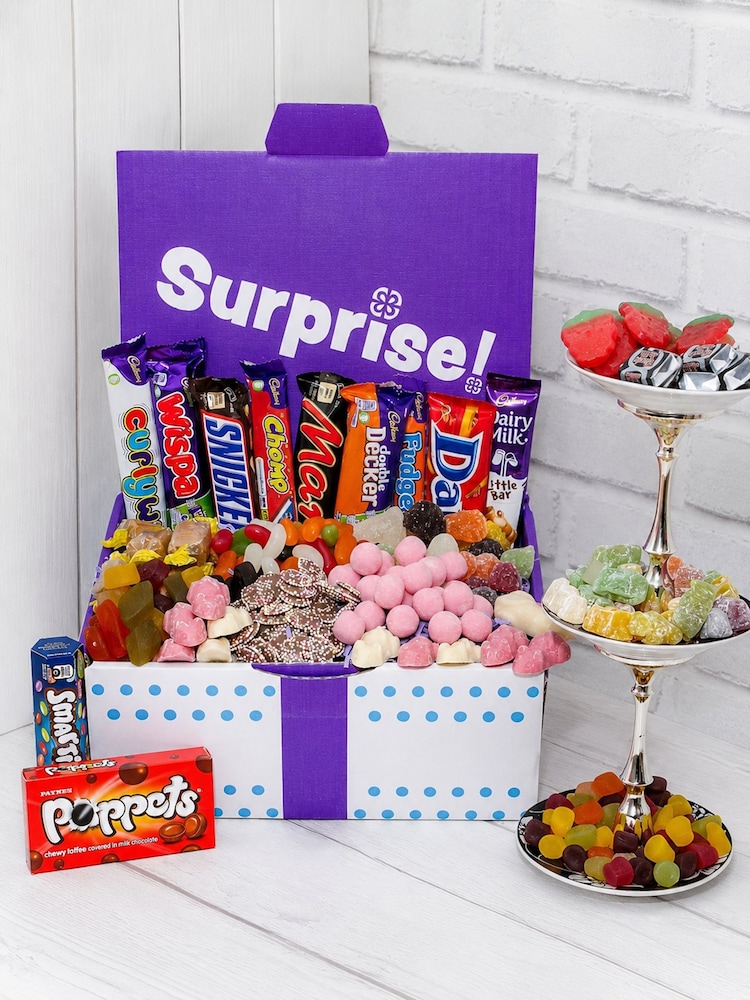 Funky Hampers Sweet & Chocolate Tuck Box - Image 2 of 3 Funky Hampers Sweet & Chocolate Tuck Box - Image 2 of 3