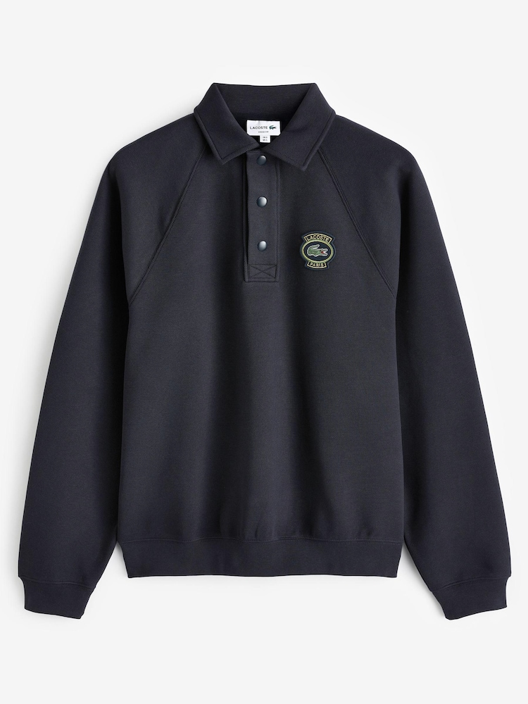 Lacoste Relaxed Fit Jersey Rugby Sweatshirt - Image 5 of 5
