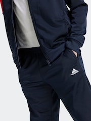 adidas Dark Black Colourblock Tracksuit - Image 5 of 8