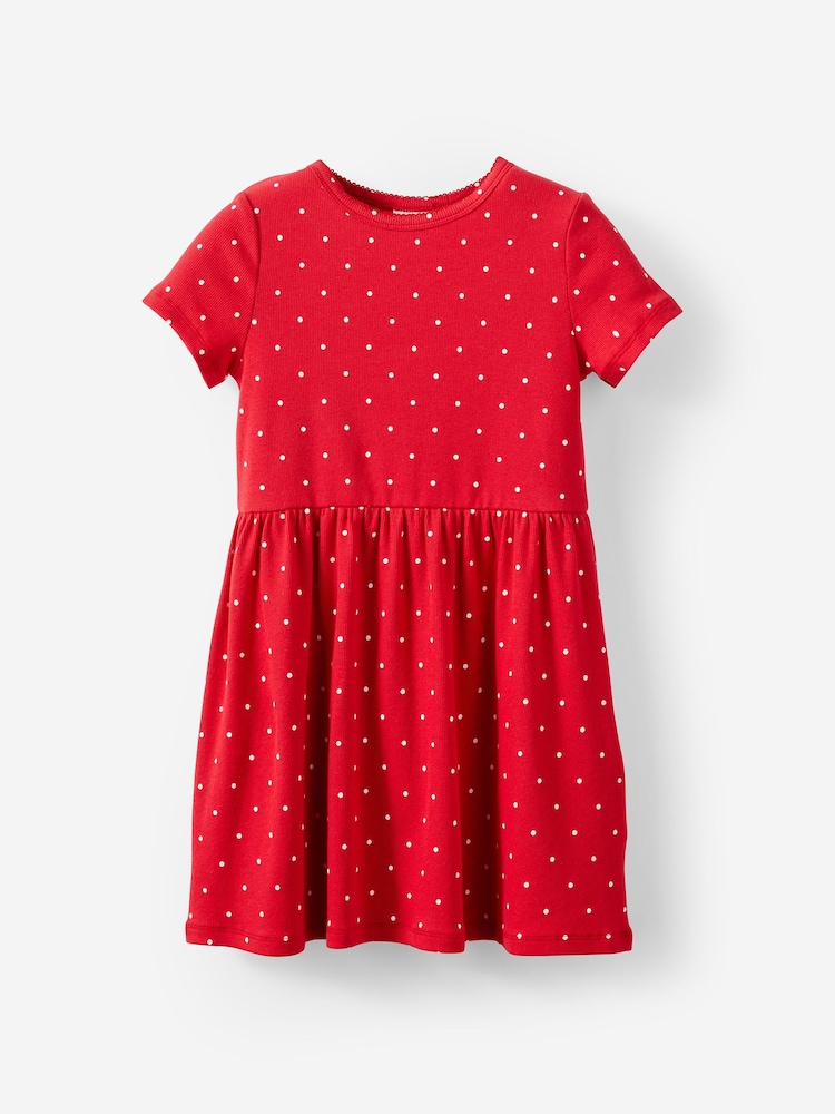 Rojo - Pack de 2 vestidos de manga corta de rayas de Cotton On - Imagen 2 de 3 Rojo - Pack de 2 vestidos de manga corta de rayas de Cotton On - Imagen 2 de 3