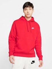 Högskolan Röd - Nike Club Tröja Hoodie - Bild 1 av 21