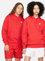 Högskolan Röd - Nike Club Tröja Hoodie - Bild 15 av 21