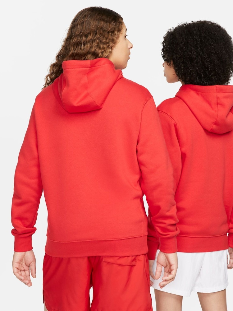 University rood - Nike Club pullover-hoody - Image 16 of 21