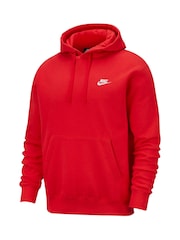 Högskolan Röd - Nike Club Tröja Hoodie - Bild 19 av 21