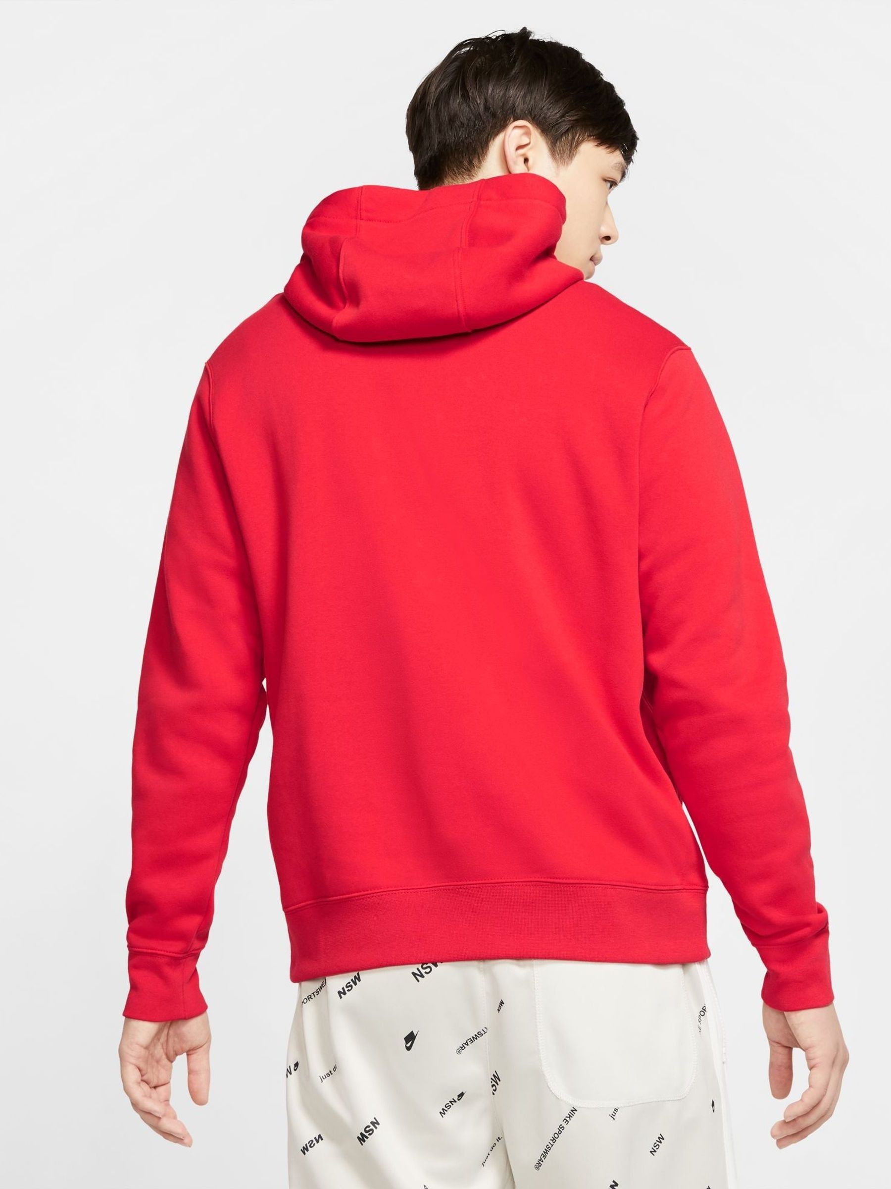 Nike university red hoodie deals