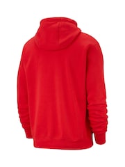Högskolan Röd - Nike Club Tröja Hoodie - Bild 20 av 21