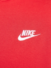 Högskolan Röd - Nike Club Tröja Hoodie - Bild 21 av 21