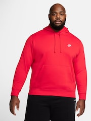 Högskolan Röd - Nike Club Tröja Hoodie - Bild 9 av 21