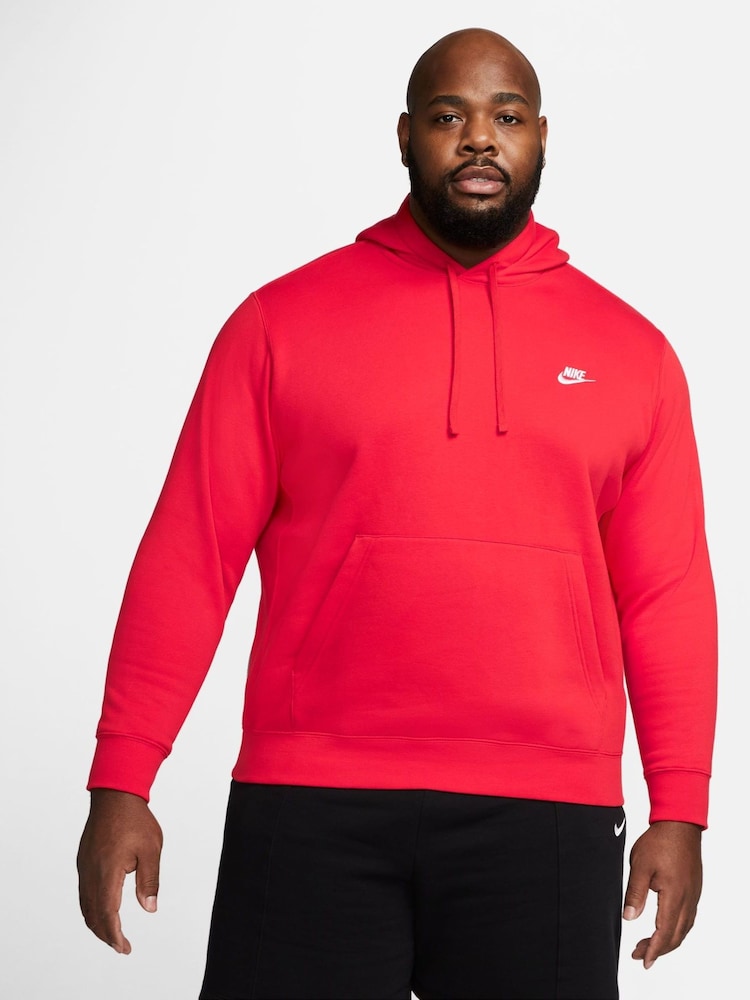 University rood - Nike Club pullover-hoody - Image 9 of 21