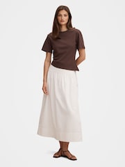Forever New Brown Saskia Boxy T-Shirt - Image 5 of 5