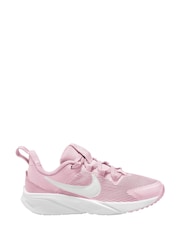 Nike Pale Pink Junior Star Runner 4 Trainers - Image 3 of 11