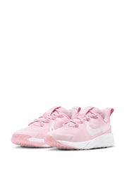 Nike Pale Pink Junior Star Runner 4 Trainers - Image 5 of 11