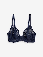 Donkerblauw - A-E Lace Ultimate Comfort Bra - Image 6 of 6