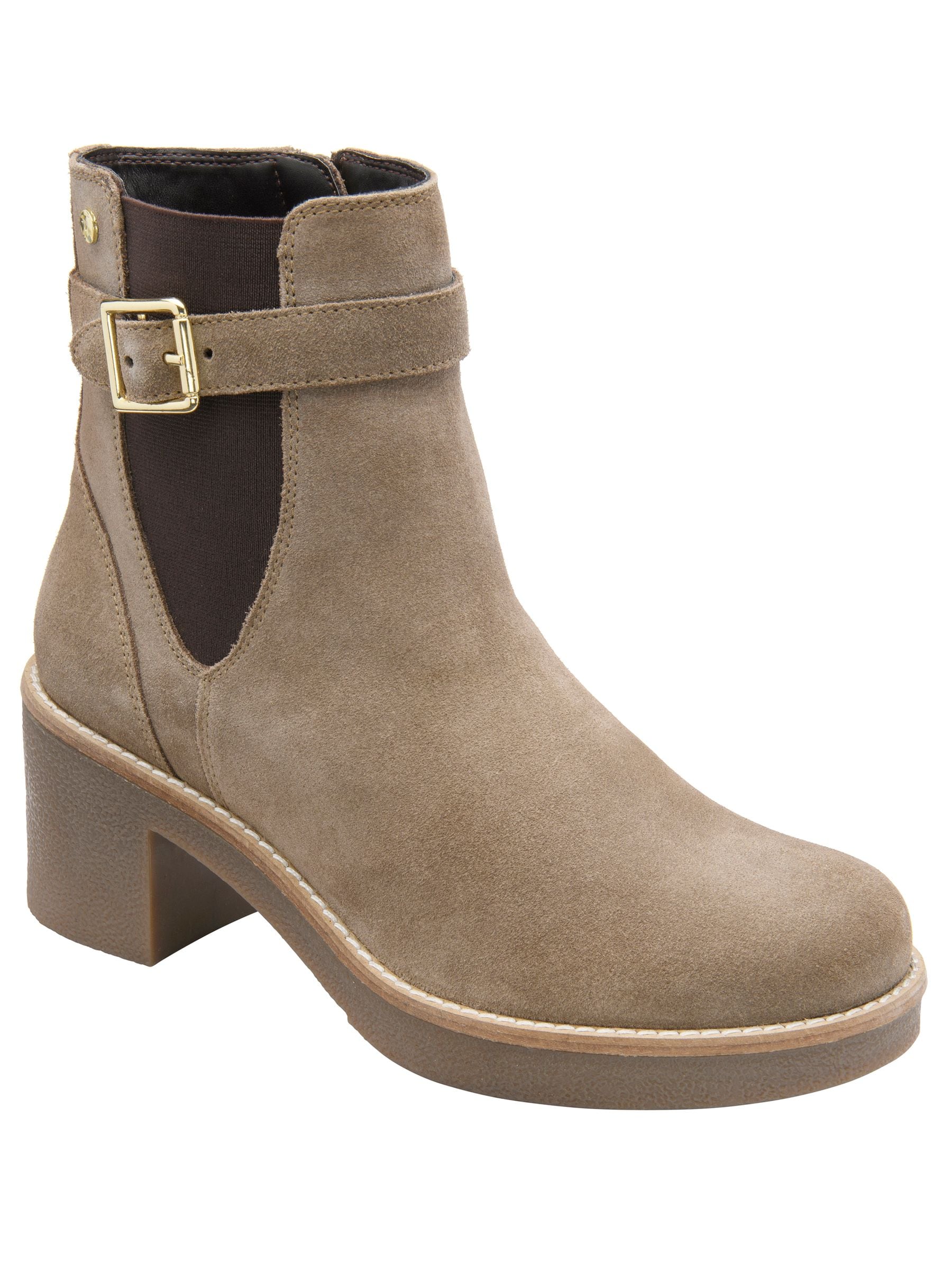 Ravel Women's Taupe Suede 'Hodson' Ankle Boots | Size: 7 - Image 4
