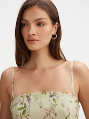 Forever New Green Kimora Strapless Midi Dress - Image 3 of 4