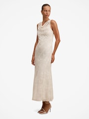 Forever New Cream Jenna Panelled Lace Dress - Image 4 of 4