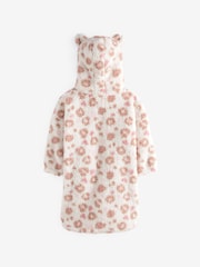 Neutral Animal Print Hooded Blanket (3-16yrs) - Image 5 of 6