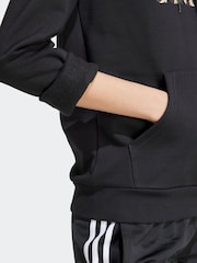 adidas Black Animal Hoodie - Image 5 of 7