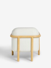 French Connection Cream Kari Teddy Boucle Chair - Image 7 of 8