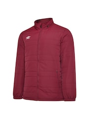 Umbro Pink Junior Bench Jacket - Image 1 of 2