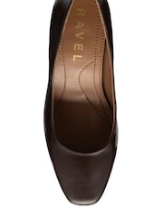 Ravel Leather Court Shoe On A Shaped Heels - Slika 2 od 2