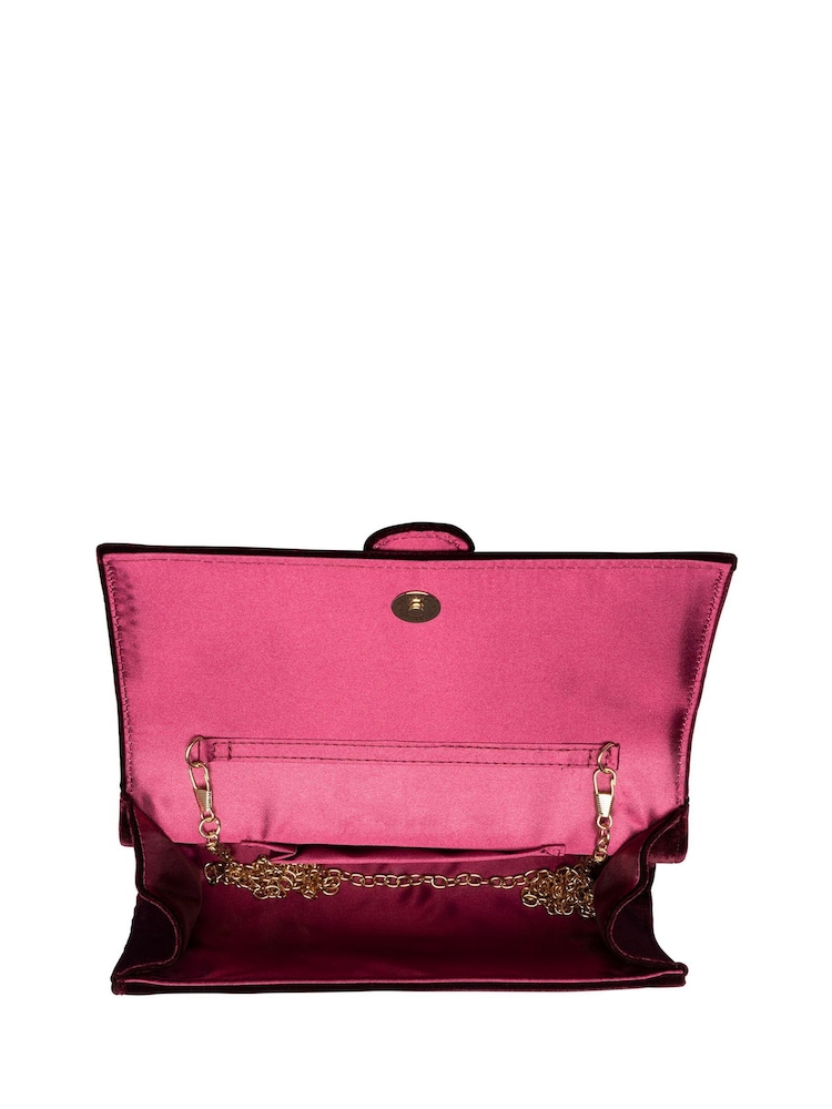 Ravel Clutch-Tasche aus Samt - Bild 4 von 4 Ravel Clutch-Tasche aus Samt - Bild 4 von 4