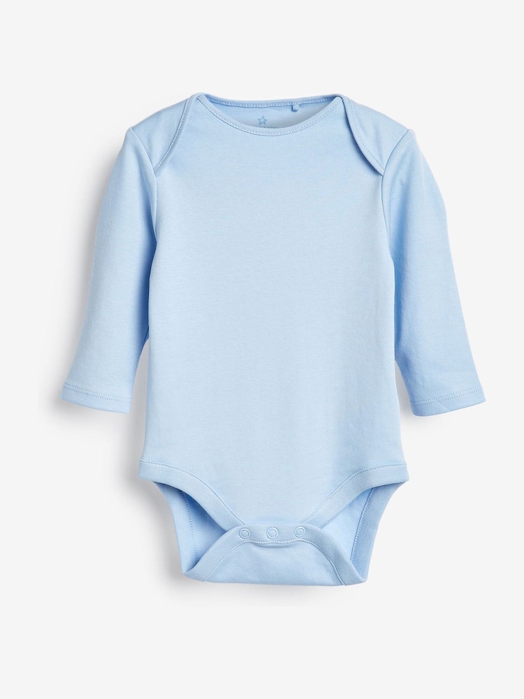 Bleu - Bodys à manches longues pour bébés - Image 3 of 7