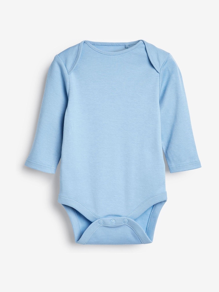 Bleu - Bodys à manches longues pour bébés - Image 4 of 7