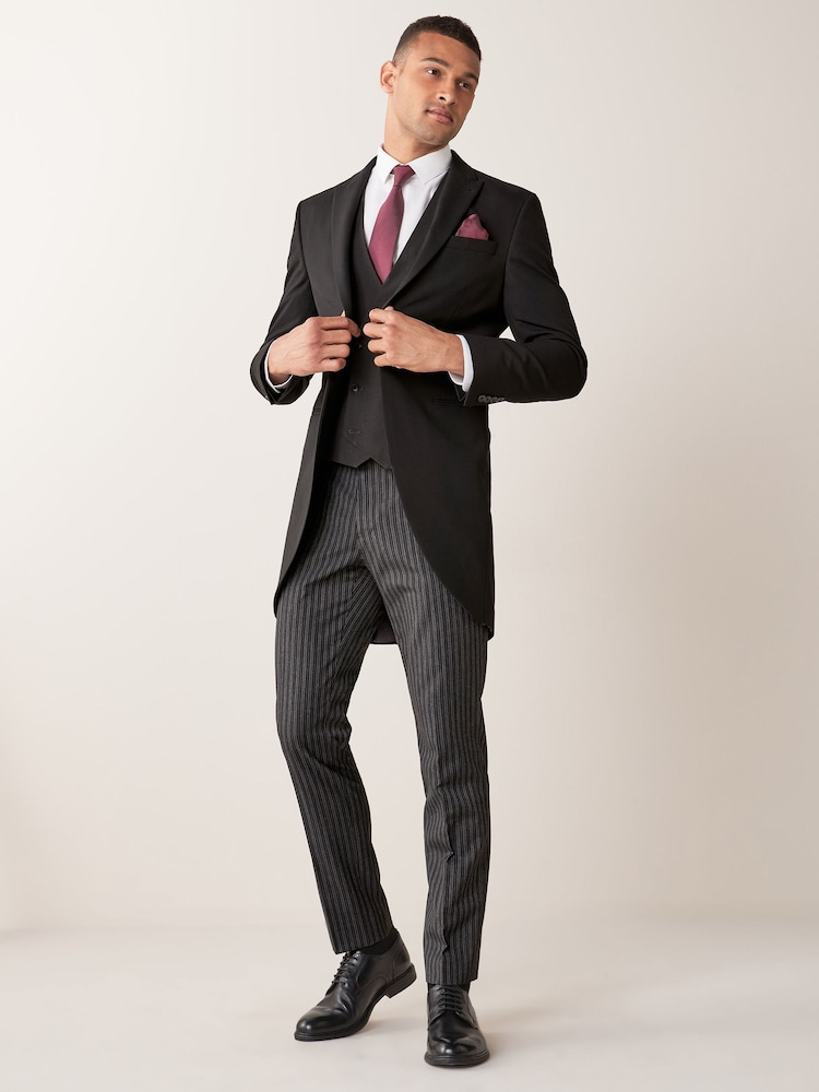 Noir - Standard - Veste de costume Morning - Image 2 of 5