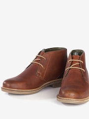Barbour® Tan Brown Readhead Lace Chukka Boots - Image 3 of 5