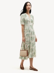 Hobbs White Florentina Dress - Image 5 of 6