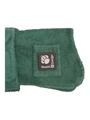 Danish Designs Green Towelling Dog Robe - Image 3 of 3