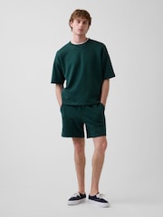 Gap Green Heavyweight French Terry Sweat Shorts - Image 4 of 5