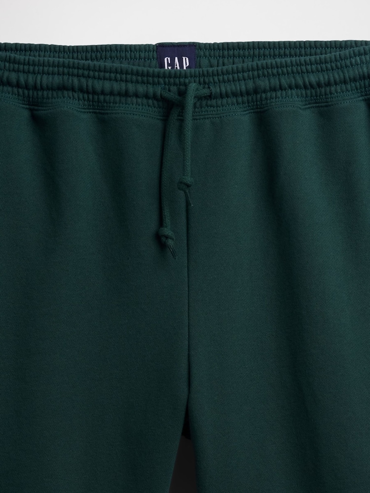 Gap Green Heavyweight French Terry Sweat Shorts - Image 5 of 5