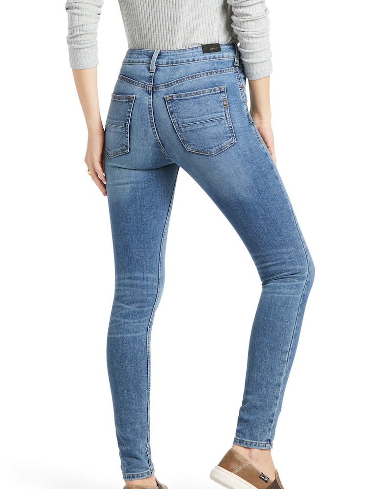 Ariat Skinny Blue Premium High Rise Jeans - Image 2 of 5
