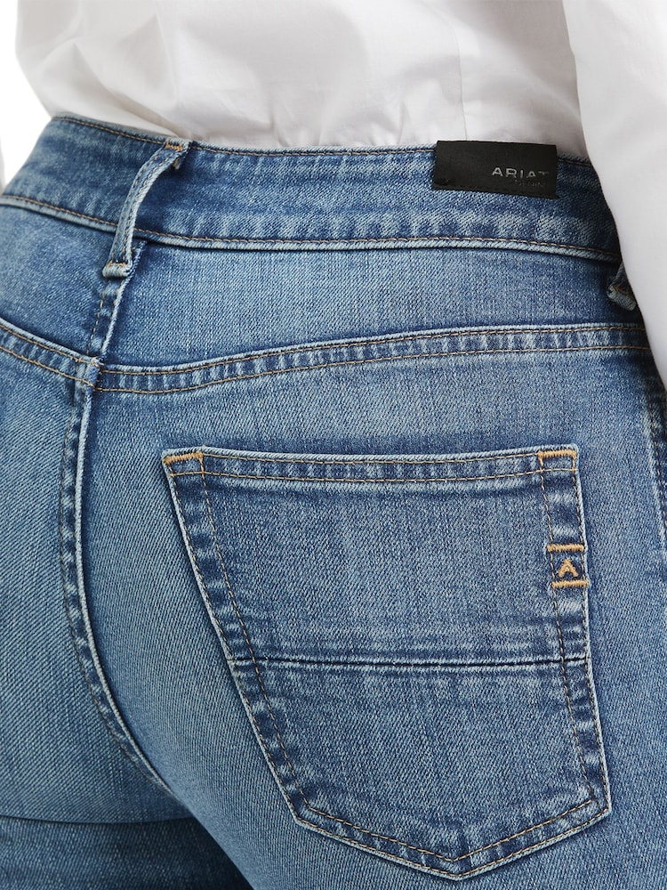 Ariat Skinny Blue Premium High Rise Jeans - Image 4 of 4 Ariat Skinny Blue Premium High Rise Jeans - Image 4 of 4
