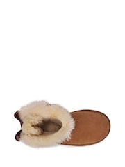 UGG Tan Brown Bailey Bow II Boots - Image 5 of 6