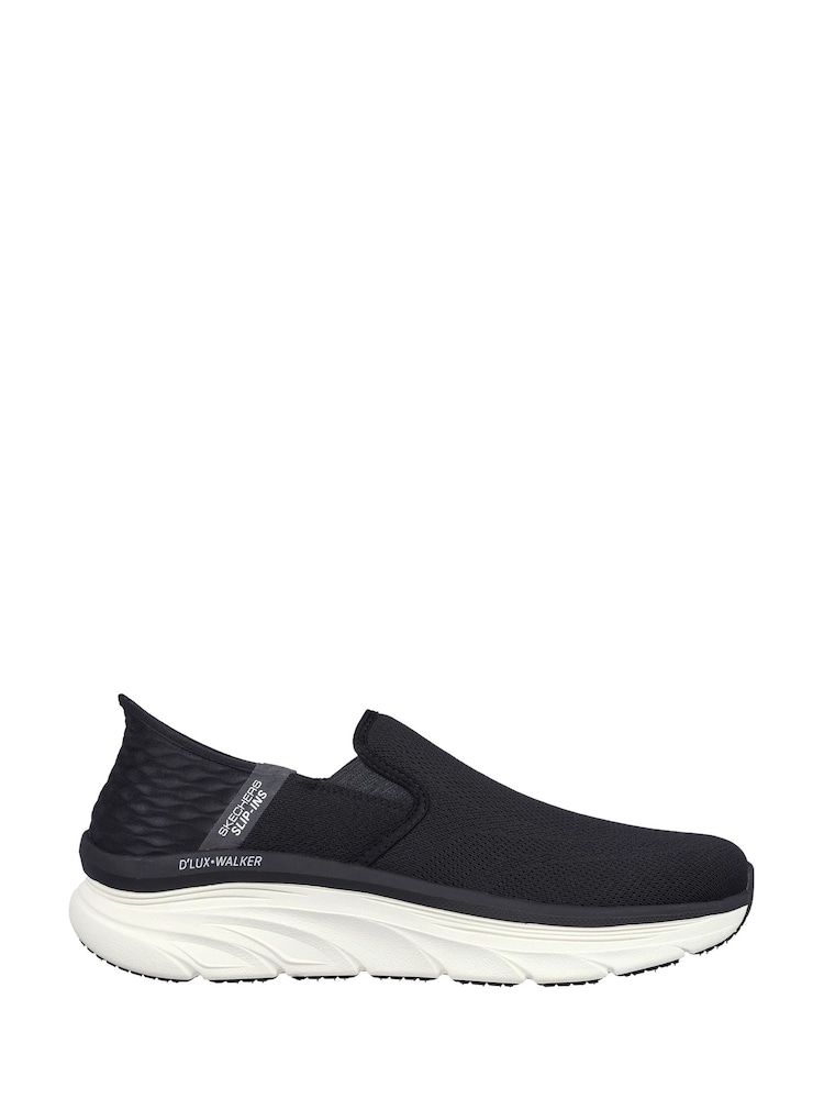 Buy Skechers Black D'Lux Walker Orford Shoes from Next Qatar