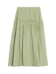 Albaray Green Stripe Drop Waist Skirt - Image 5 of 5