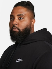 Negro - Sudadera con capucha con cremallera Club de Nike - Imagen 5 de 8