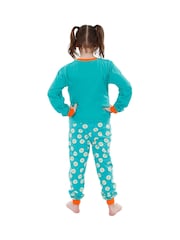 Character Green 100% Cotton Pokemon Pikachu and Eevee Pyjamas - Image 10 of 10
