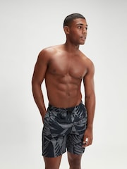Speedo Black Mens Leisure 18" Watershorts - Image 1 of 9